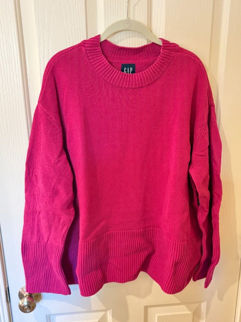 GAP 100% Cotton Pink Sweater